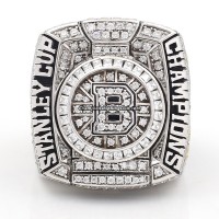 2011 Boston Bruins Stanley Cup Championship Ring (Silver/Premium)